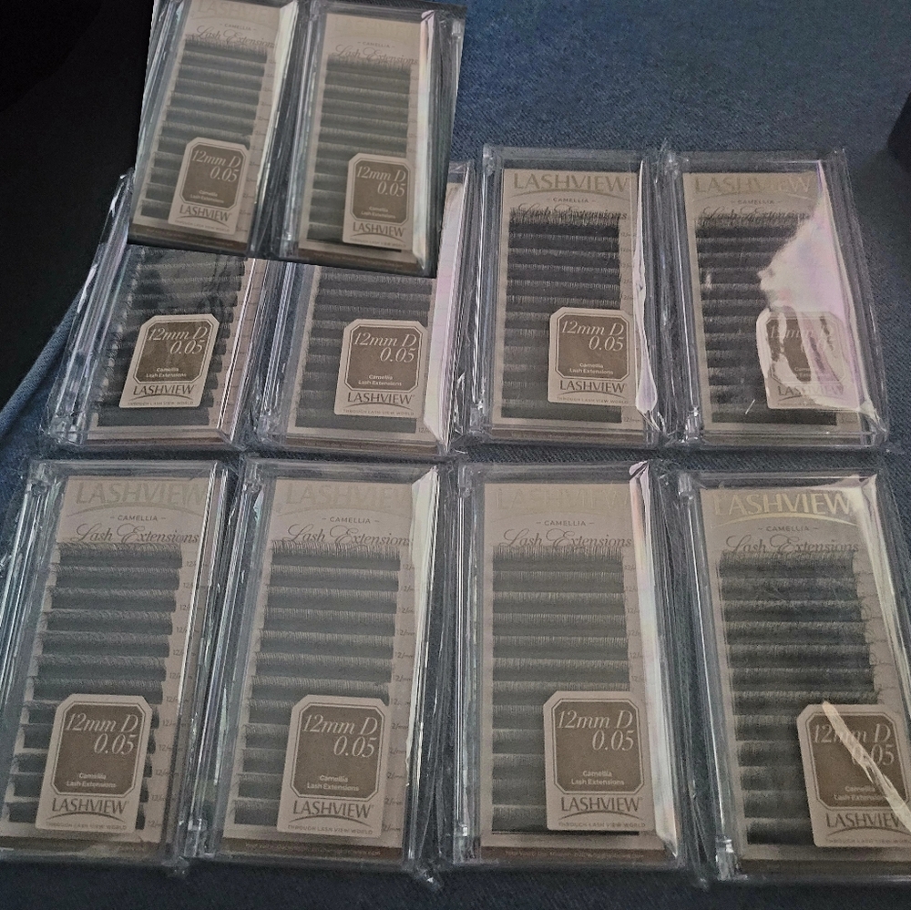 Lashview Eyelash Extensions Set&10pack*